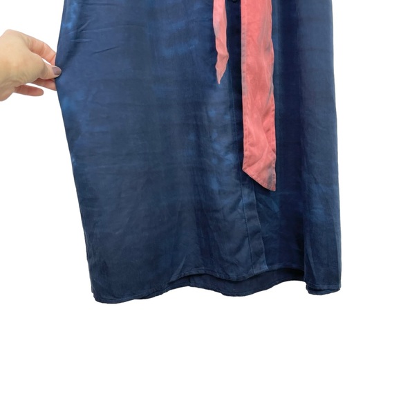 NWT Anthropologie Cloth & Stone Claudia Tie-Dye Maxi Shirtdress - Picture 7 of 12